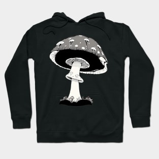 Recursive Mushroom with Mushrooms on It Hoodie